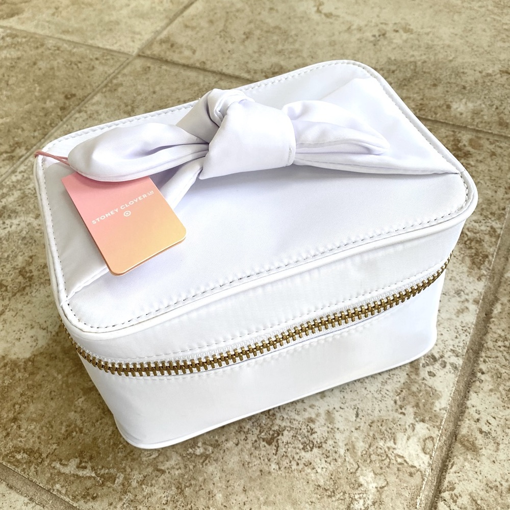 Stoney Clover Lane X Target White Knot Makeup Bag